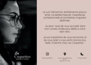 Les Coquettes, institut de beauté